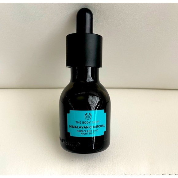 NIB The Body Shop New Himalayan Charcoal Skin Clarifying Night Peel 30 ml - Picture 3 of 4